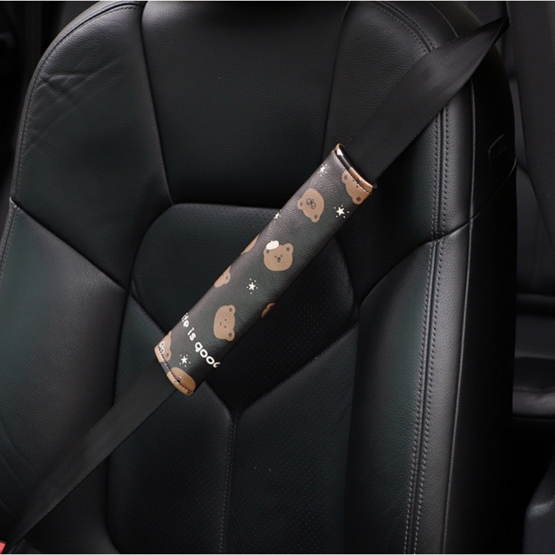 BEAR in Black Series Sarung Stir Safetybelt Seatbelt Mobil