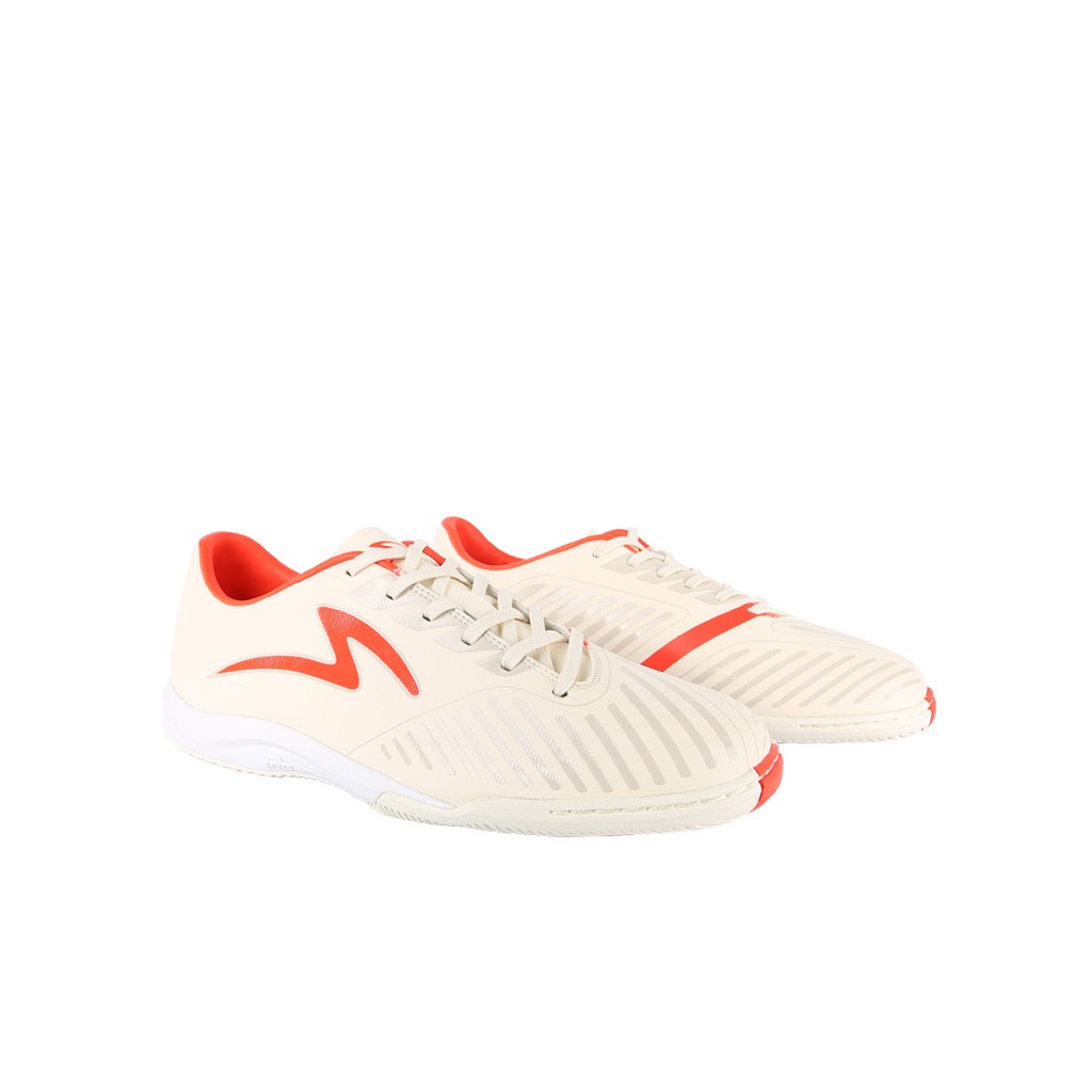 Sepatu Futsal - Specs - Swervo Hydra Pro In Antique White Oxy Fire 401435