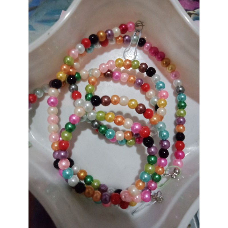 kalung masker/strapmaskr rainbow 1pcs(beli10pcs free 2pcs)