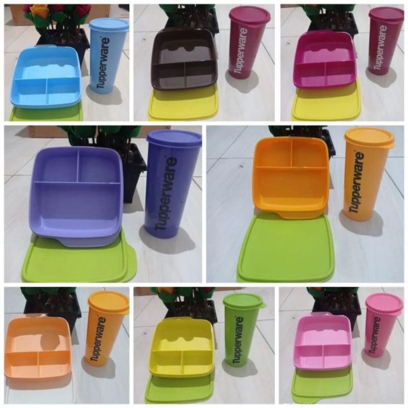 Tupperware Lolly Tup & Giant Tumbler Set