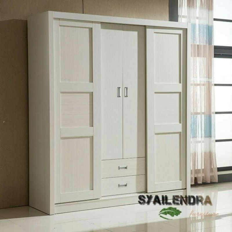 lemari pakaian minimalis  lemari pakaian cat duco