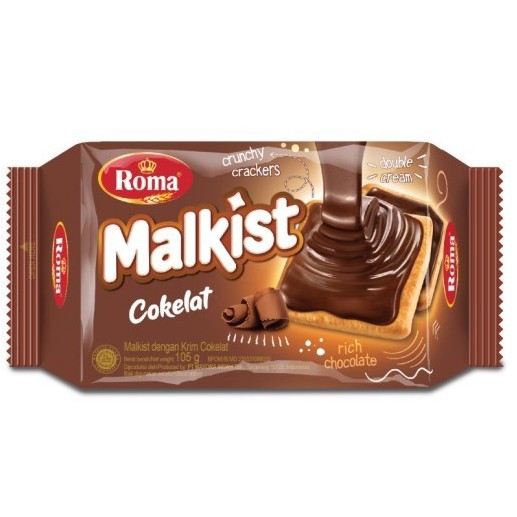 

Roma Malkist Cokelat 105 gr