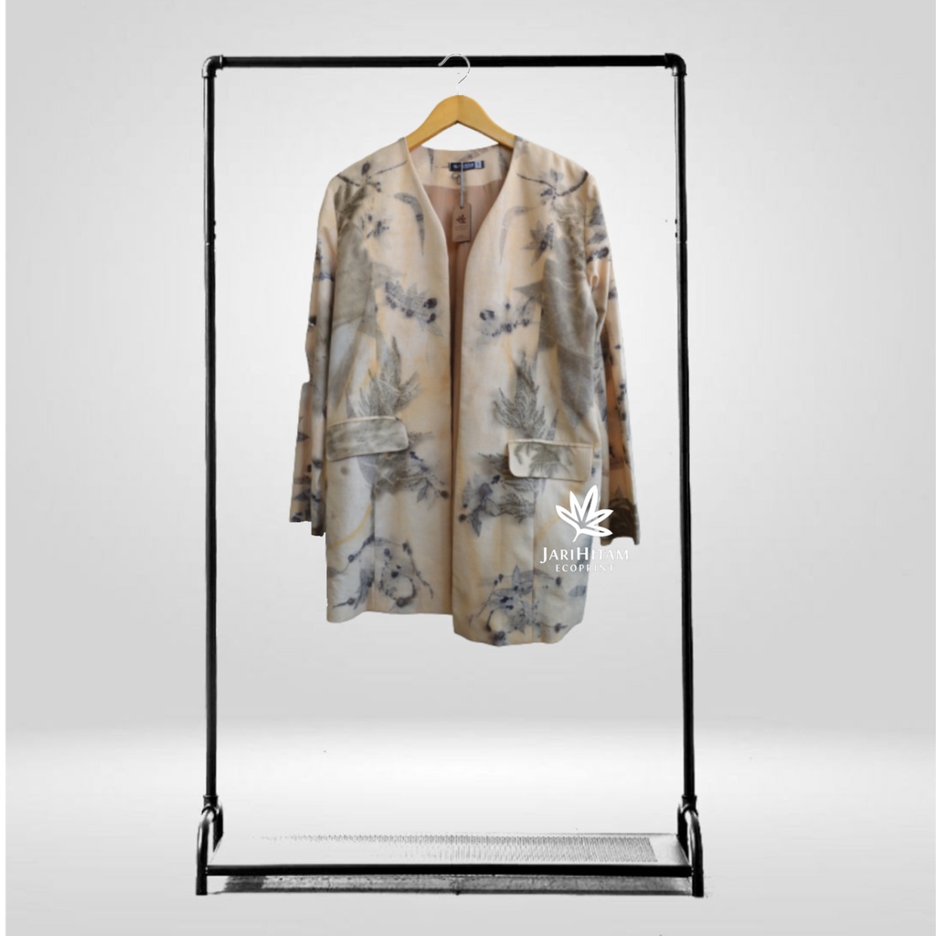 Blazer Wanita Ecoprint