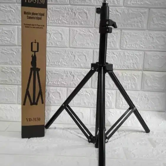 TF-3130 1.3 M Tripod Stainless with 3x Extend Leg - For Smartphone