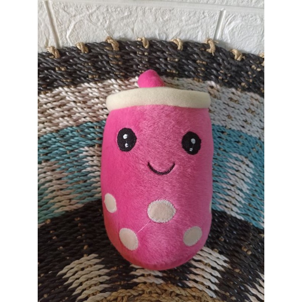 Boneka Boba tea/Boba milk tea 25cm/Mainan anak boba