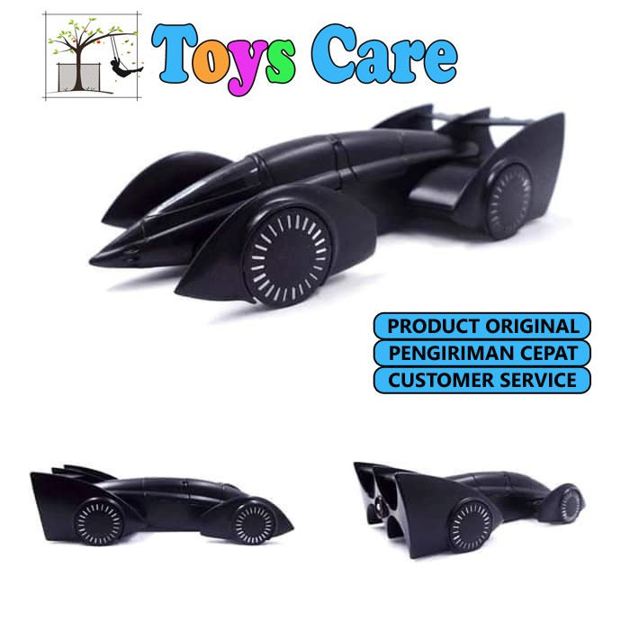 DIECAST EAGLEMOSS LOOSE Skala 43 - BATMAN BATMOBILE DETECTIVE COMICS HITAM ORIGINAL DIECAST CLASSIC
