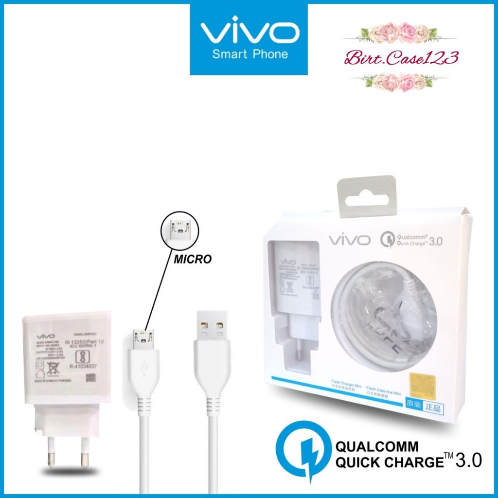 V15pro Charger Cashan Vivo v11pro V15 y83 S1pro y12 y15 y17 Y91c Y91 y93 y95 original BC2269