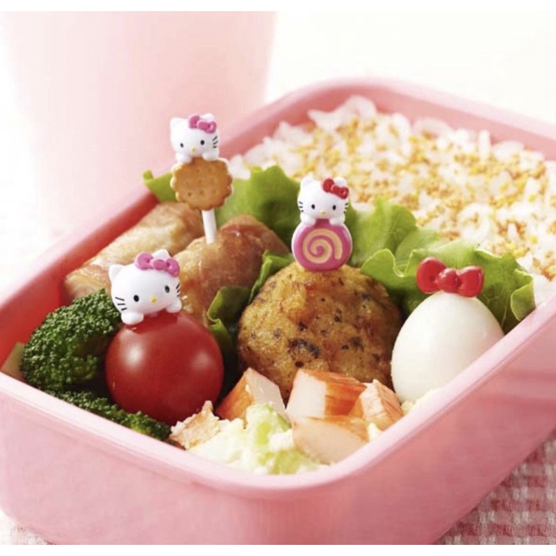 ORIGINAL JEPANG hello kitty 3D foodpick by torune Japan