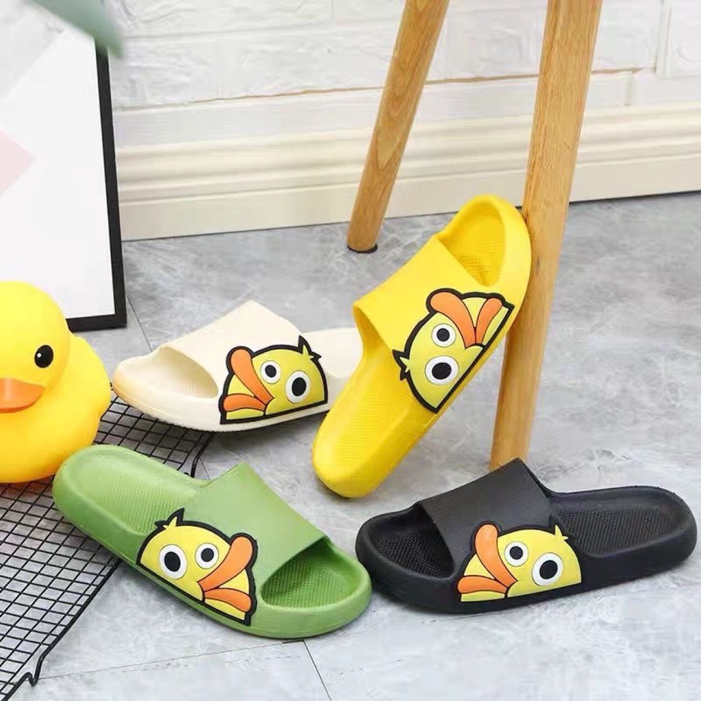 [littlecrab] Sendal Rumah Berkualitas Bebek Duck Sandal Lucu Unik Itik Keren Trendy Sandal Empuk Sendal Karet Korean Style