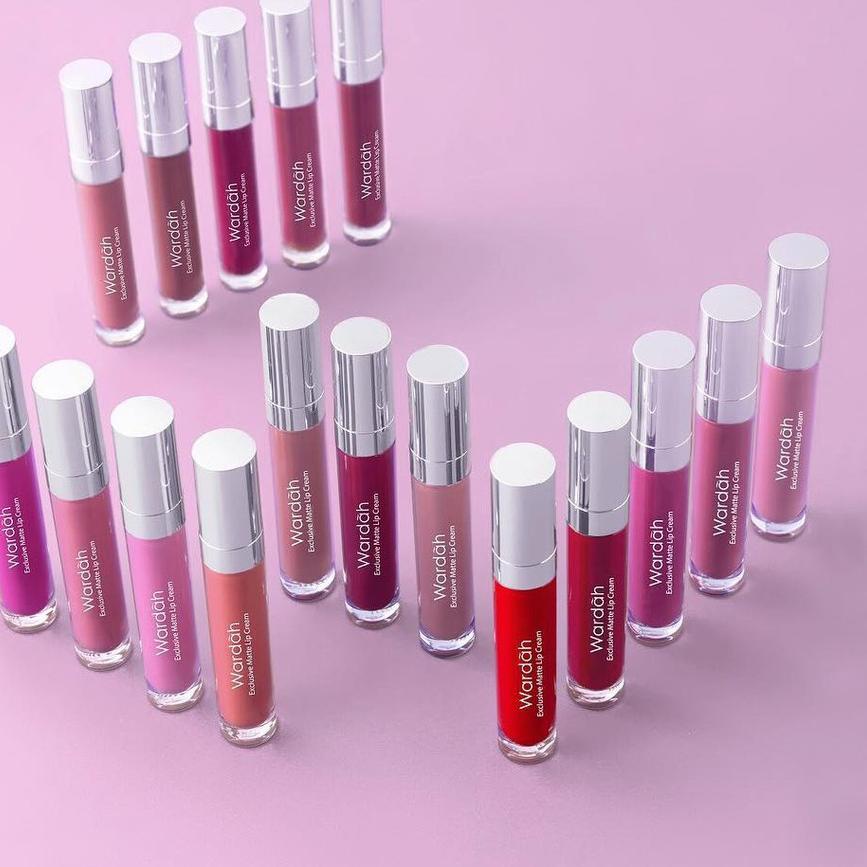 WARDAH Exclusive Matte Lip Cream - Lipstik Matte -  lip cream wardah TERLARIS ,.