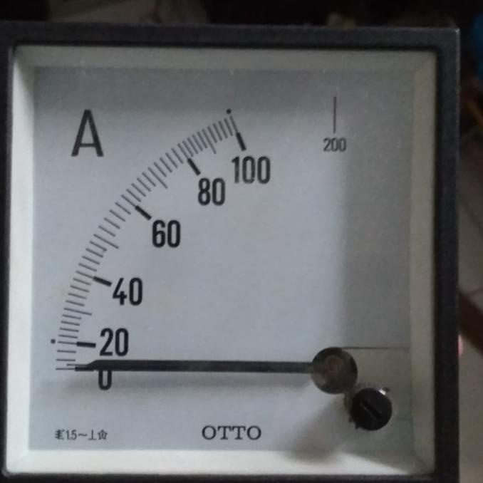 Ampermeter OTTO 96x96 100 A laze71 Ayo Order