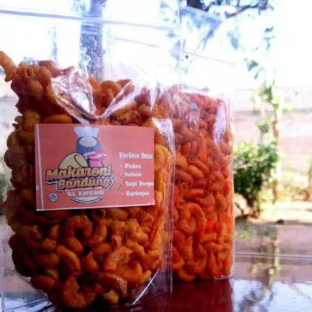 

(500 gram)MAKARONI GORENG BANTET KRIUK 500 GRAM BANYAK VARIANT RASA