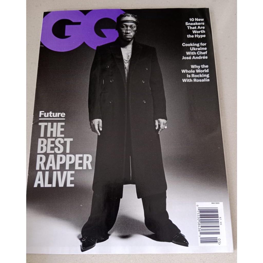 GQ Magazine May 2022 - The Best Rapper Alive (Majalah Import)