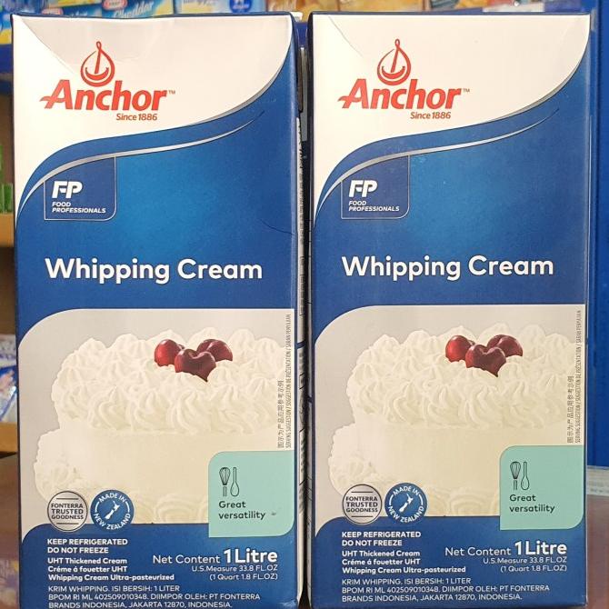 

(BISA COD) Anchor Whipping Cream 1Liter