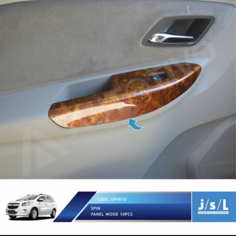 panel kayu Chevrolet spin Dash board power window Wood cover jsl