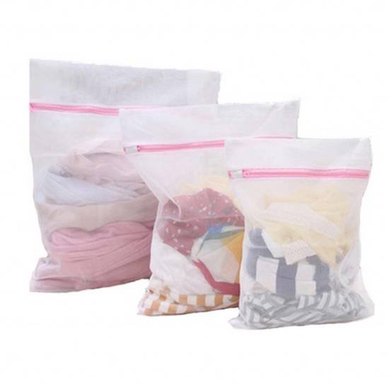 LAUNDRY BAG RESLETING/ KANTONG JARING TAS KERANJANG BAJU KOTOR / TAS LAUNDRY DENGAN SLETING