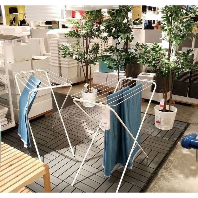 Jemuran Pakaian Lipat Jemuran Handuk Lipat