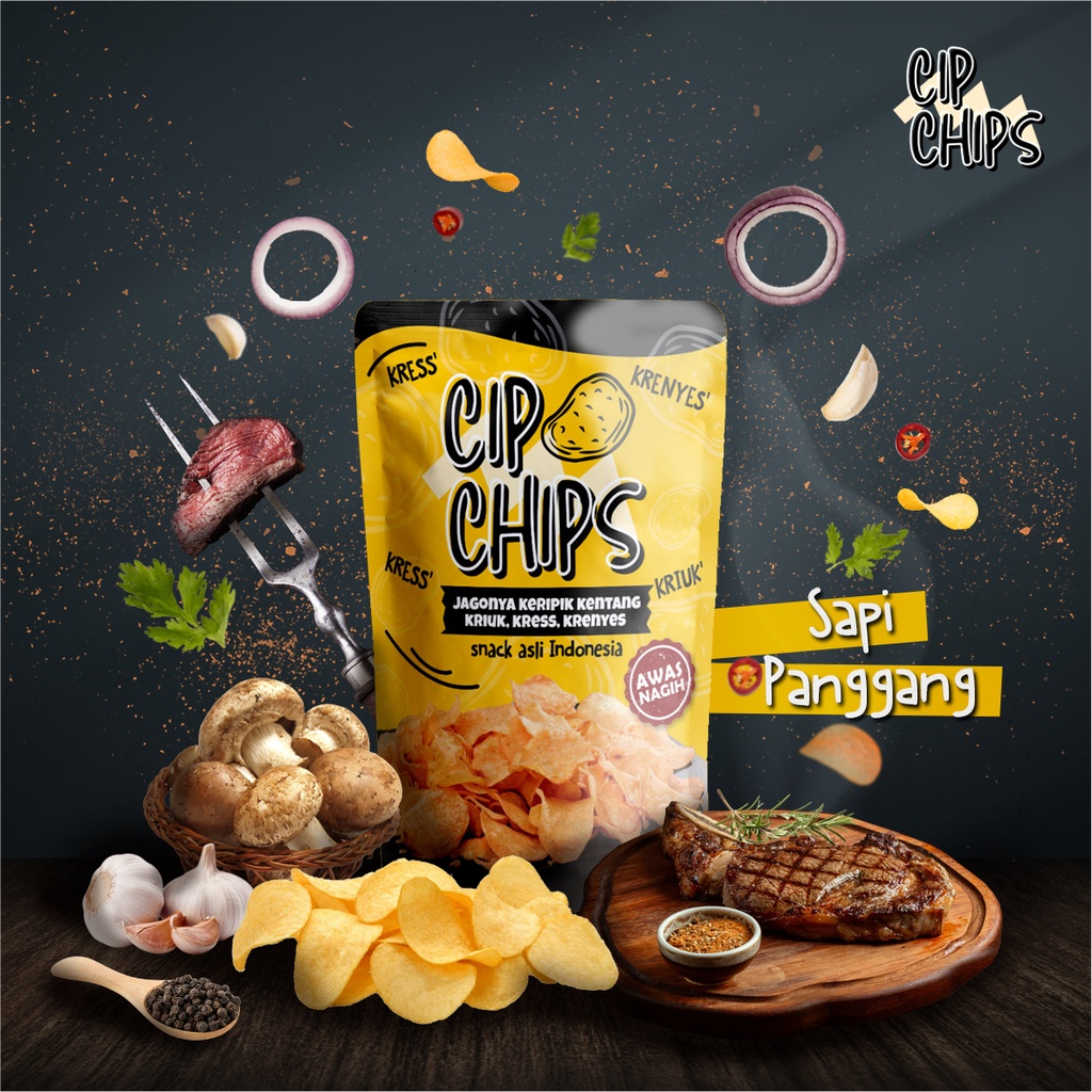 

CipChips Sapi Panggang