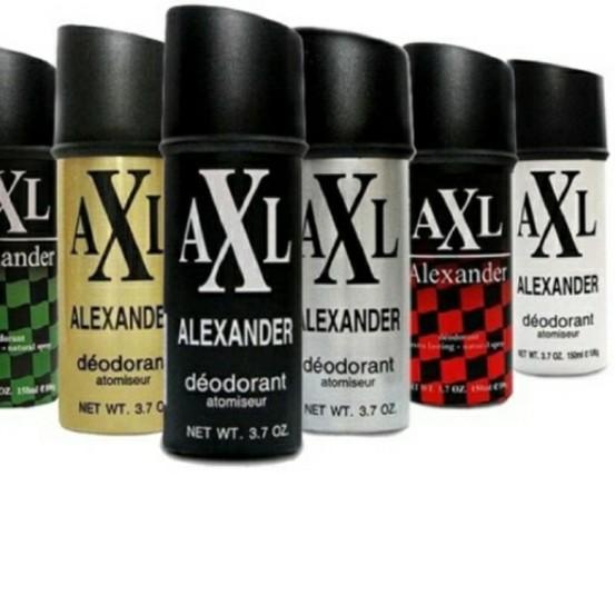 ❀ AXL alexander deodorant spray 150ml - Biru Muda ✧