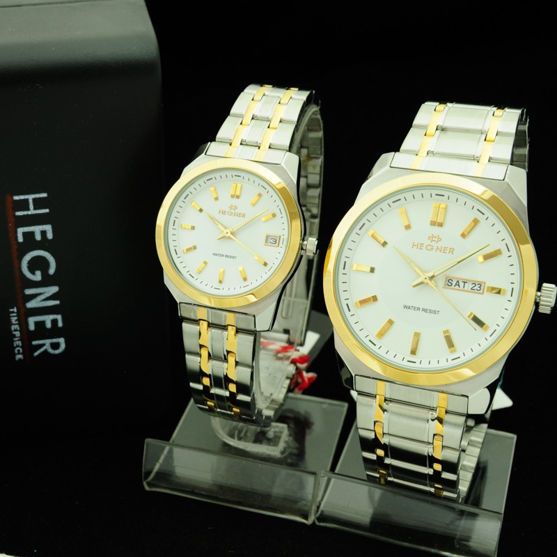 Jam Tangan Couple Hegner Kombi CR451 FS1114