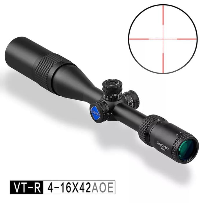 Discovery VTR 4-16x42 AOE retikel HK terbaru