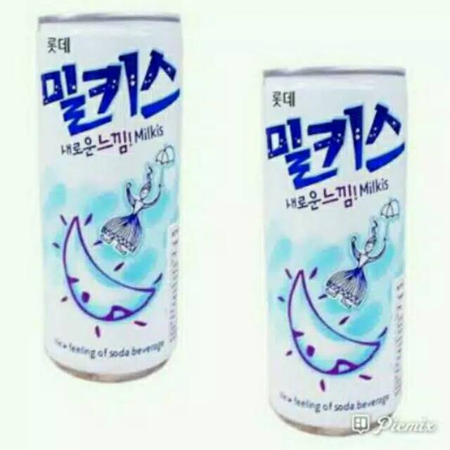 

Lotte Milkis Original, Minuman Korea Soda Susu, Halal