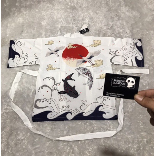 KIMONO IMPORT PRIA WANITA JEPANG HAORI YUTAKA DENGAN SABUK TALI ORIGINAL SP2