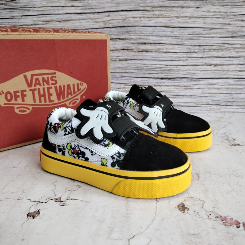 SEPATU ANAK MICKEY MOUSE PREMIUM HIGH QUALITY SEPATU ANAK VANS