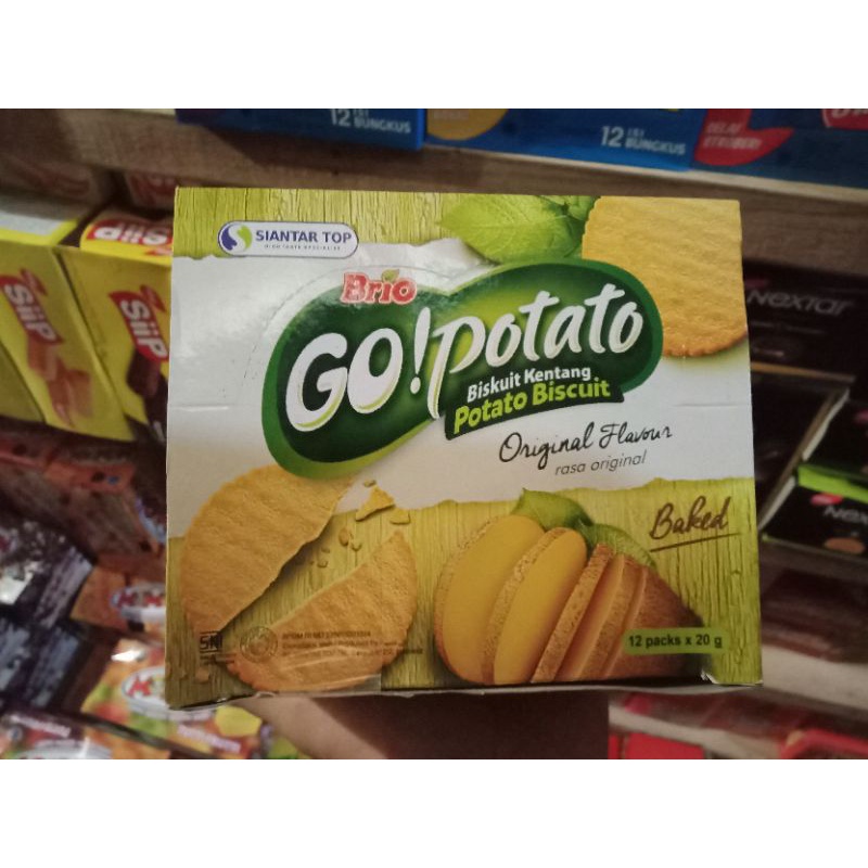 

Go Patato Biskuit Kentang Rasa Original