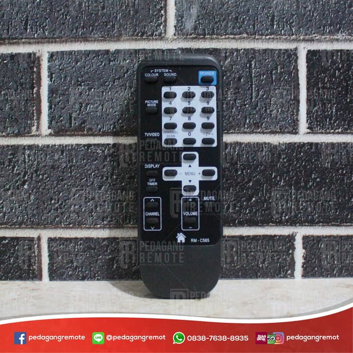 Remot Remote TV JVC Tabung RM-C565 KW Super