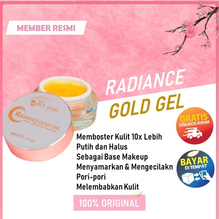 MS Glow Radiance Gold Gel / Radiance Gold Gel Ms Glow
