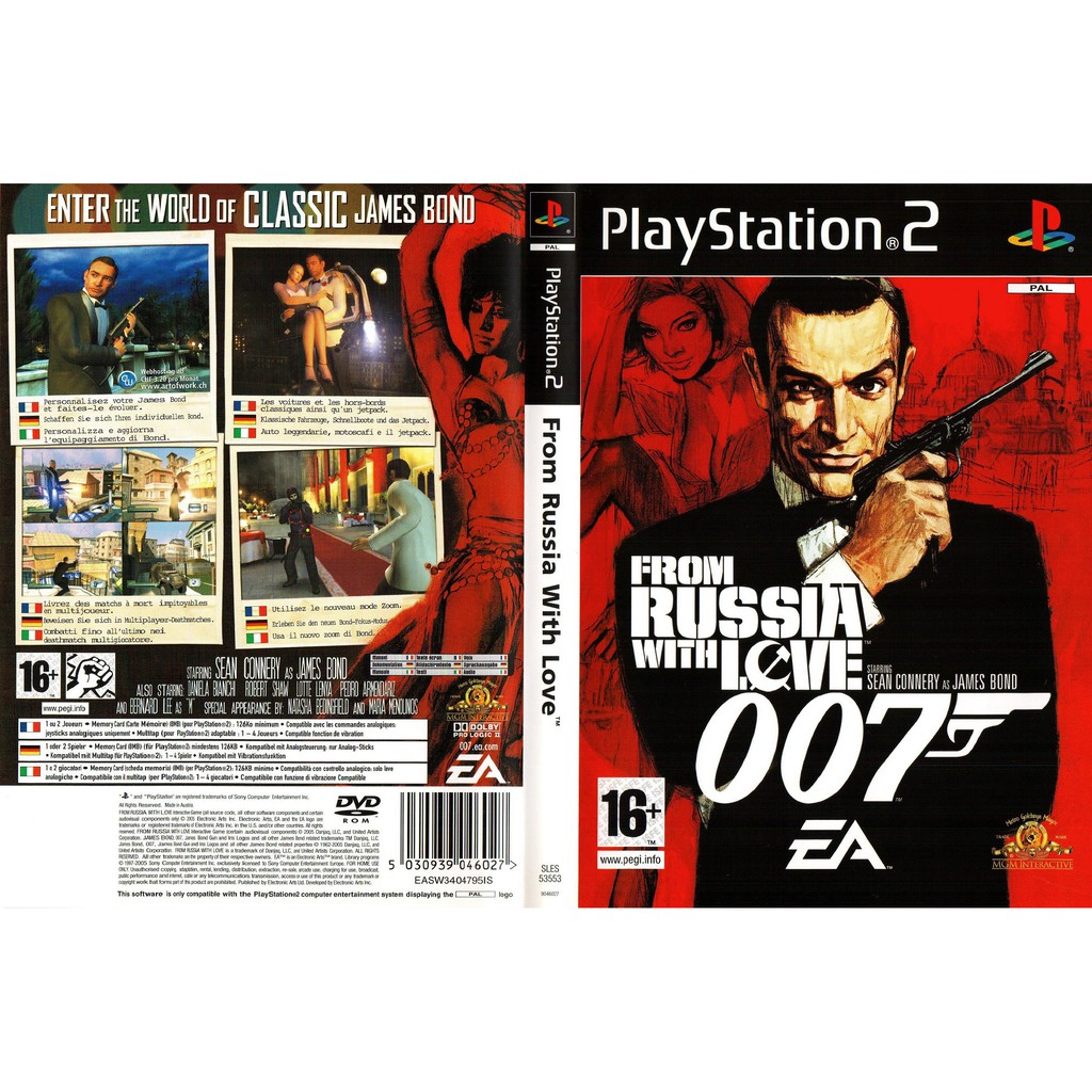 Kaset PS2 007 Love From Russian