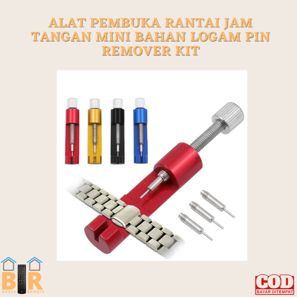 Alat Pembuka RANTAI JAM TANGAN MINI BAHAN LOGAM PIN REMOVER KIT