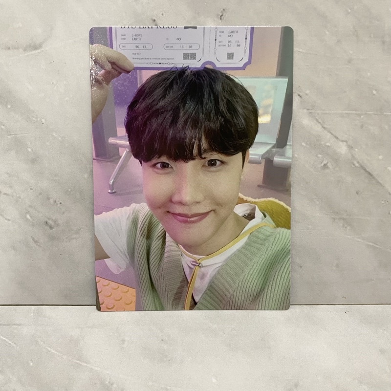 BTS SOWOOZOO special card mpc mini photocard pcJHOPE hobi j hope hoseok JK jungkook hologram officia