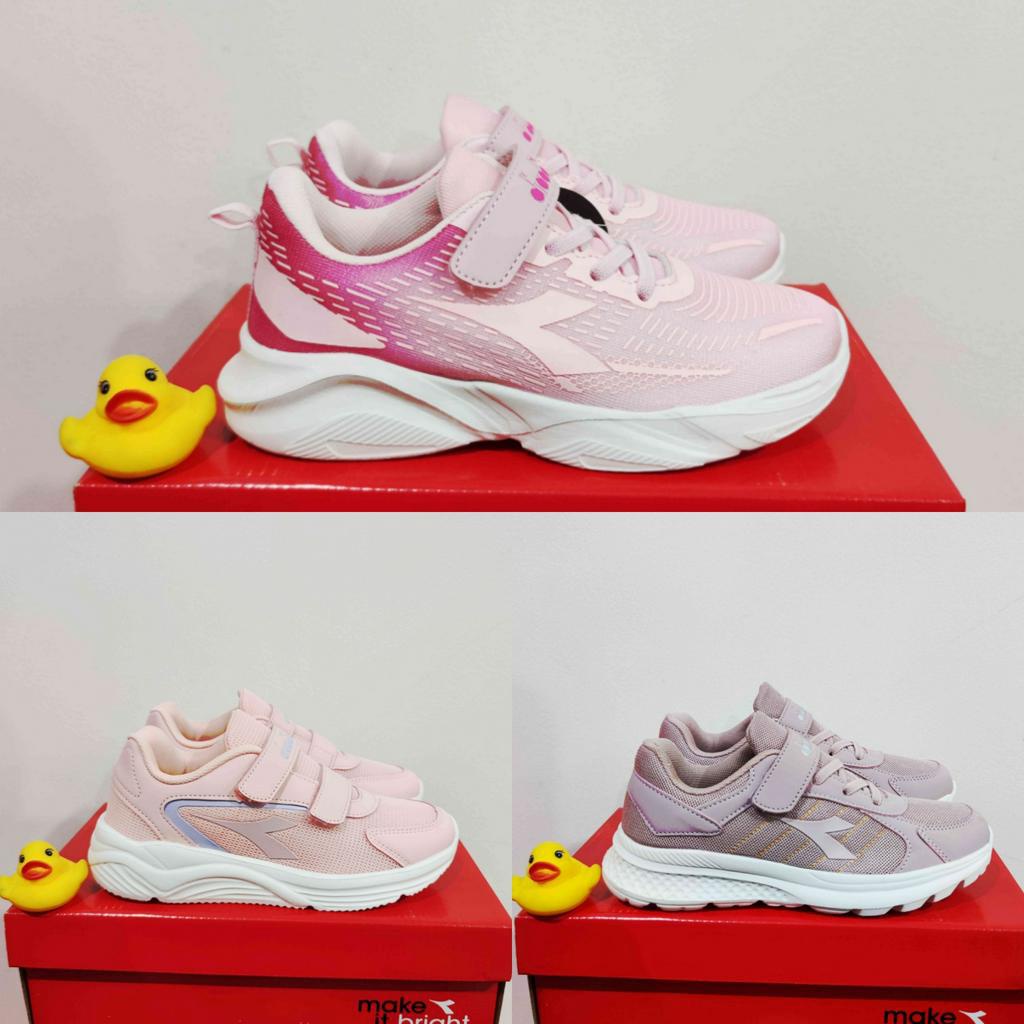 Sepatu Anak Diadora JR Pink Original