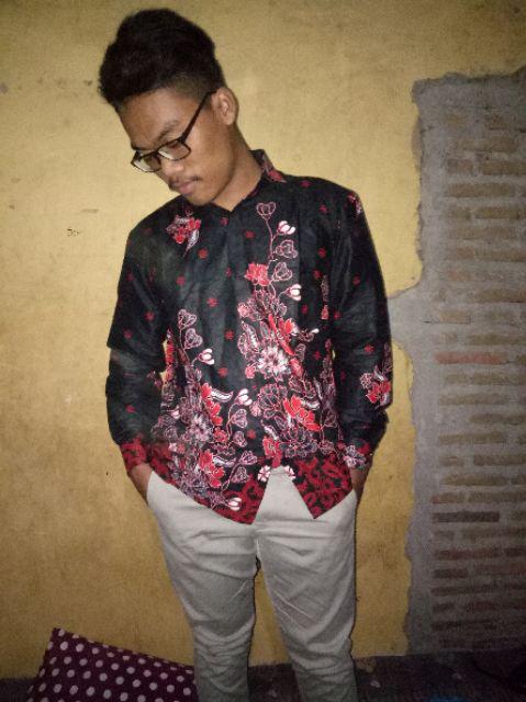 Batik Couple Keluarga Gamis Busui Motif Prasasti Batik Keluarga Seragam