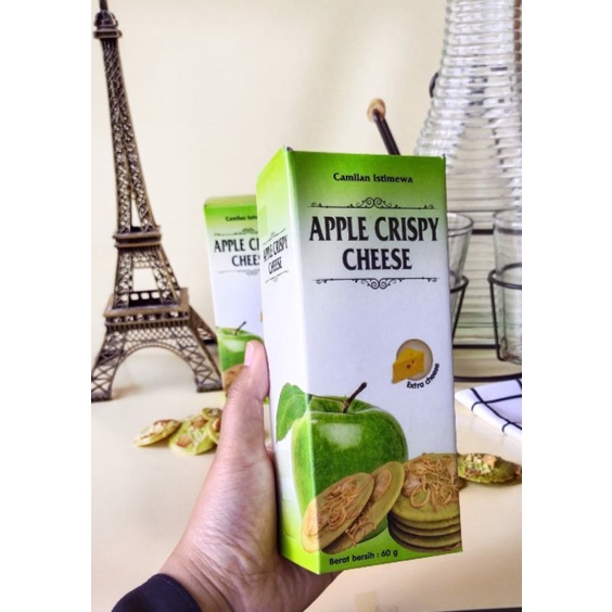 One Mandiri Sukses - Paket Apple Crispy Cheese Isi 20 pcs - Lebih Hemat - Oleh Oleh Khas Malang Batu