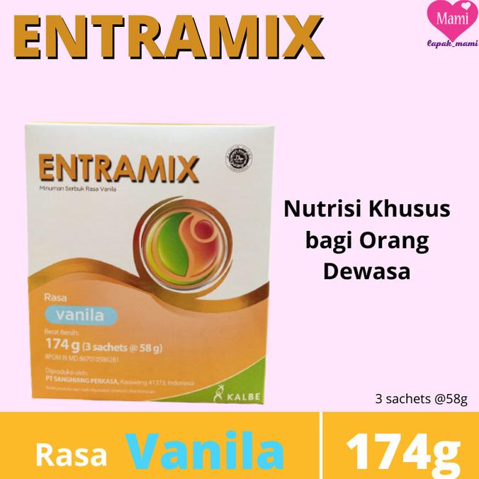 

[COD] Entramix Vanila 185g Susu Nutrisi Seimbang Khusus Dewasa [COD]