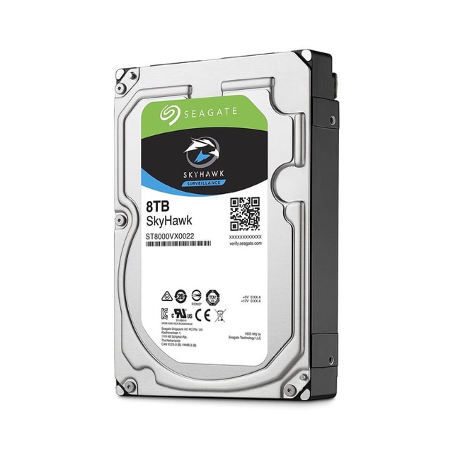 Seagate SKYHAWK HDD 3.5 inch 8TB HARD DISK INTERNAL CCTV RESMI