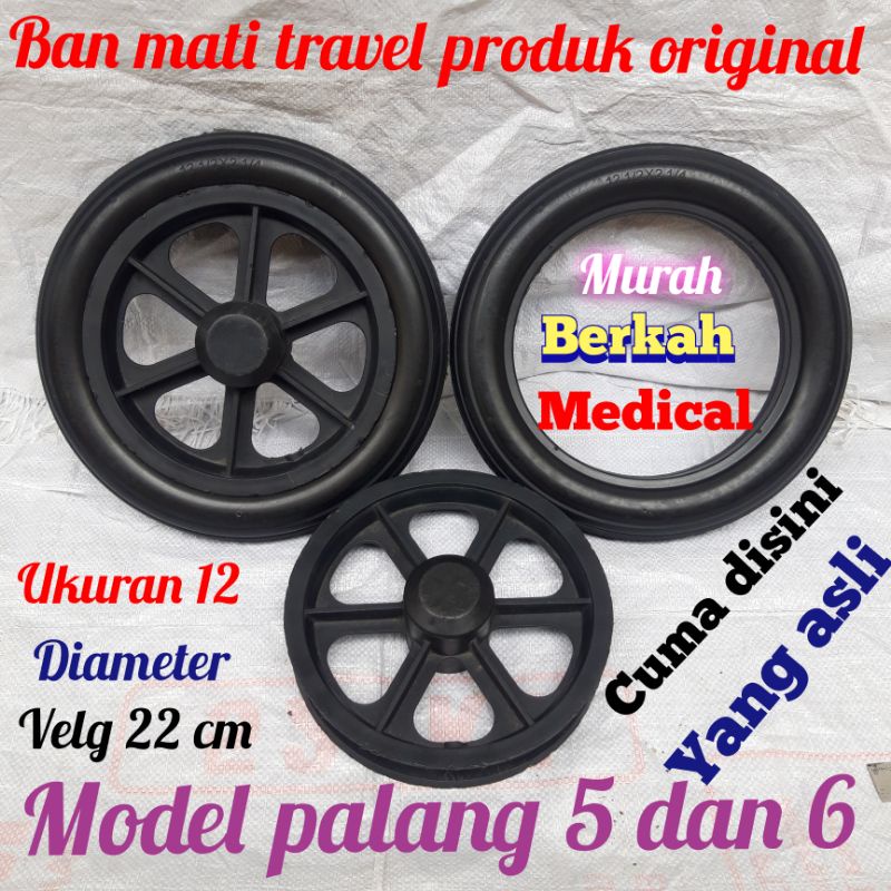 Ban mati 12  paling termurah diameter velg nya  22 cm  sparepart kursi roda