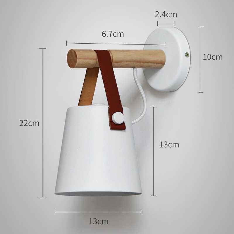 Bayar Ditempat FOYER Cover Lampu Hias Dinding Nordic Living Room Light E27 - F215