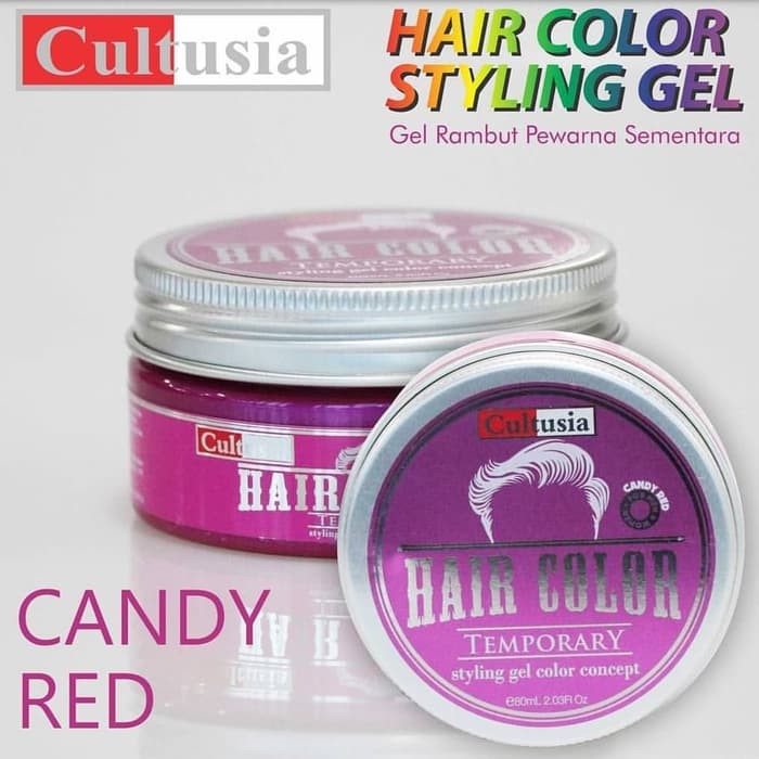 Cultusia POMADE Hair Color 80ml-Candy Red