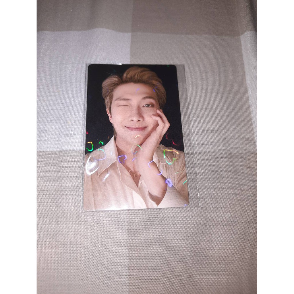 PC BTS BE Deluxe Japan FC Lucky Draw Holo Namjoon/RM (Booked)