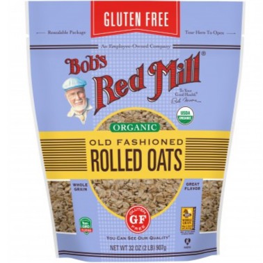 

Bob's Red Mill Gluten Free Organic Old Fashioned Rolled Oats 907g