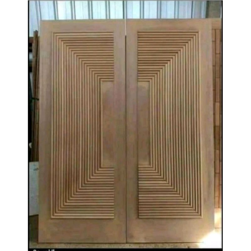 kusen pintu minimalis kupu tarung