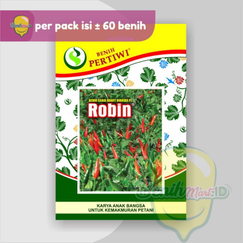 Benih Cabai Rawit Hibrida F1 Robin
