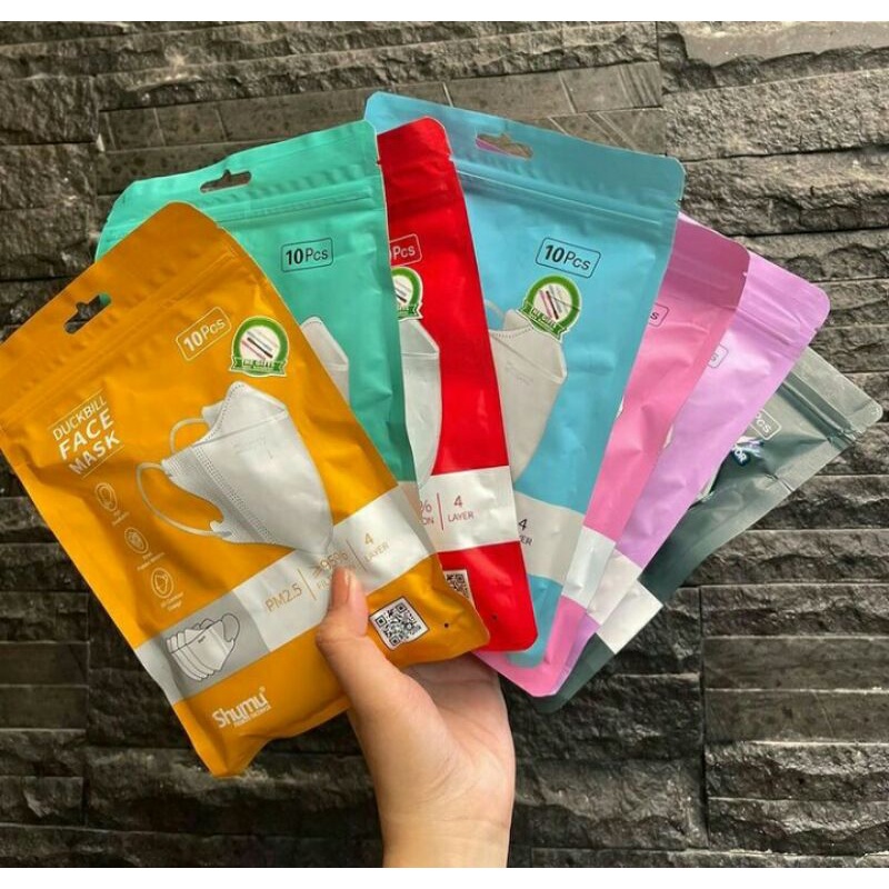 MASKER DUCKBILL SHUMU 4PLY FREE KONEKTOR