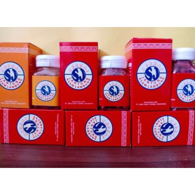 Obat Herbal SJ isi 100 kapsul ( asam lambung,gerd,anxiety)