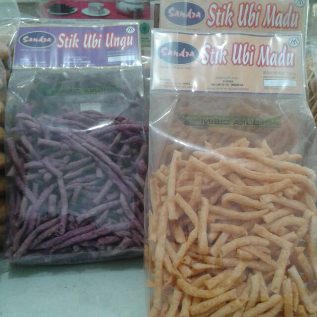 STIK UBI MADU DAN STIK UBI UNGU SANDRA CAMILAN CEMILAN KHAS MALANG