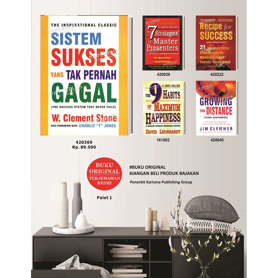 Pengembangan Diri / The Success System That Never Fails / W. Clement Stone